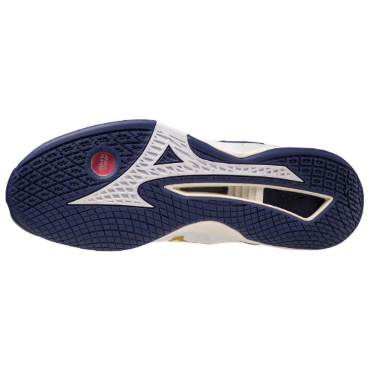 Mizuno Wave Stealth Neo Comfortable Simple Non-Slip Wear-Resistant Low-Top Training Shoes Unisex Sneaker White Platinum X1GA200043