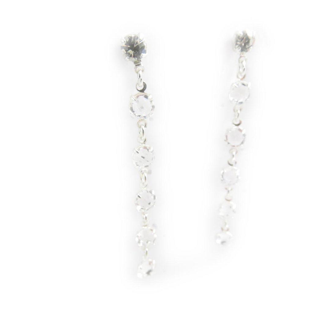 Les Trésors De Lily [J5407] - Weiße Designer-Ohrringe „Sissi“