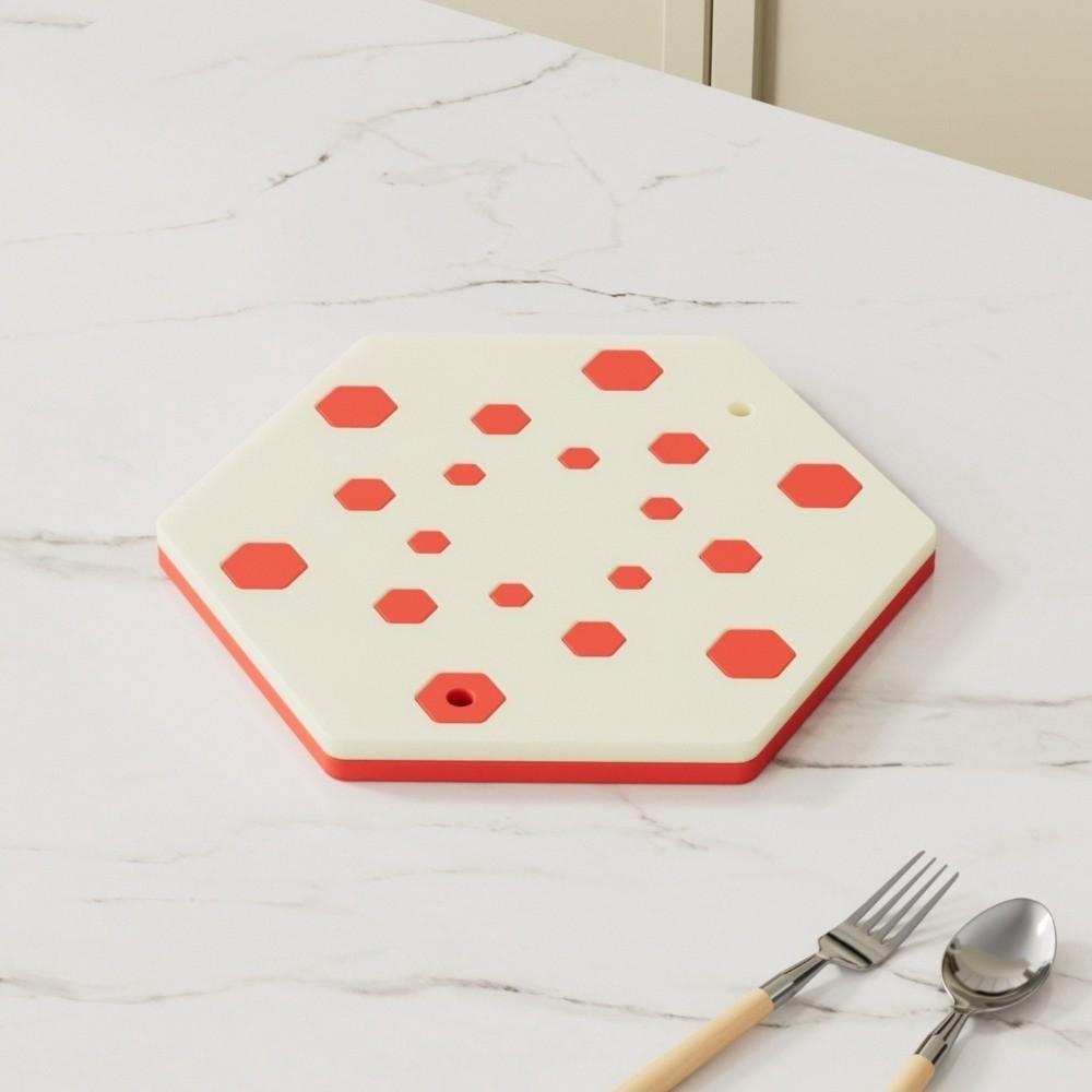 Non-Slip Oil-Resistant Place Mat Anti-scalding Pot Lid Storage Mat Pot Holder  Home Organizer