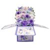 Useful Paper 3D Pops-up Bouquet Bouquet Flower Floral Box Greeting Card Folding Postcard Birthday Wedding
