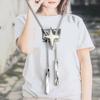 Blingbling Star Bolo Tie Pendant Necklace Clavicle Chain Gifts for Girls Present Lariat Bolo Tie Clavicle Chain