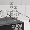 [Bally] Eyeglass Frames BY5039D 005 Lightweight Square Metal Frames