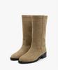 Sappun Levas Round Mid-Calf Boots (3.5Cm)