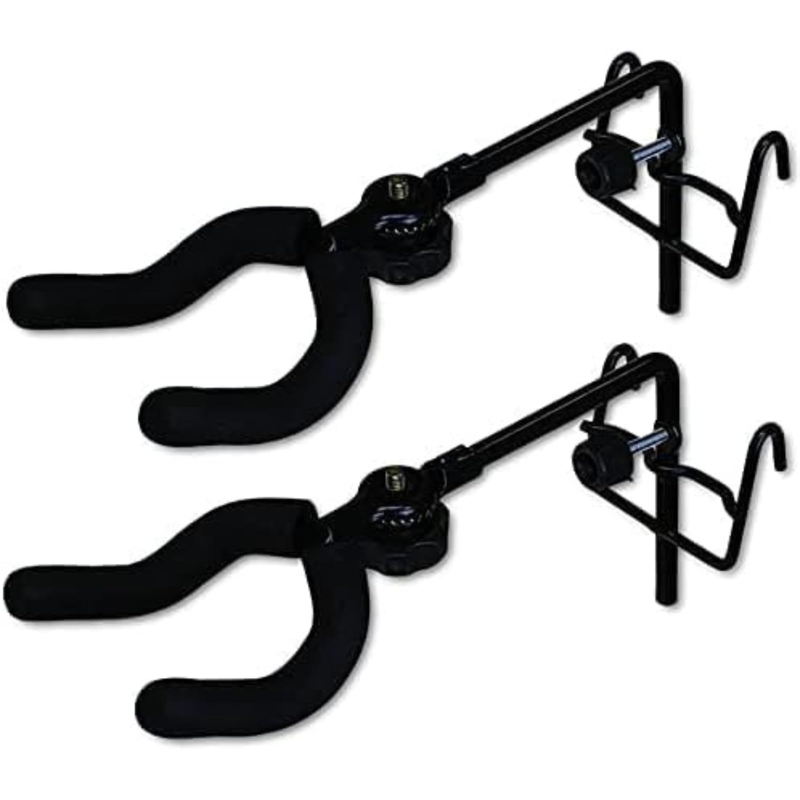 

Aristal Guitar Hanger, Net-Mounted Guitar Stand, Wall-Mounted Display with Hooks, Set of 2 (Medium, 21cm Total Length)