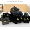 Ins Style Black Cat Plush Toy Super Soft Cat Stuffed Toy Gift Idea Cat Plush Doll  Birthday Gifts