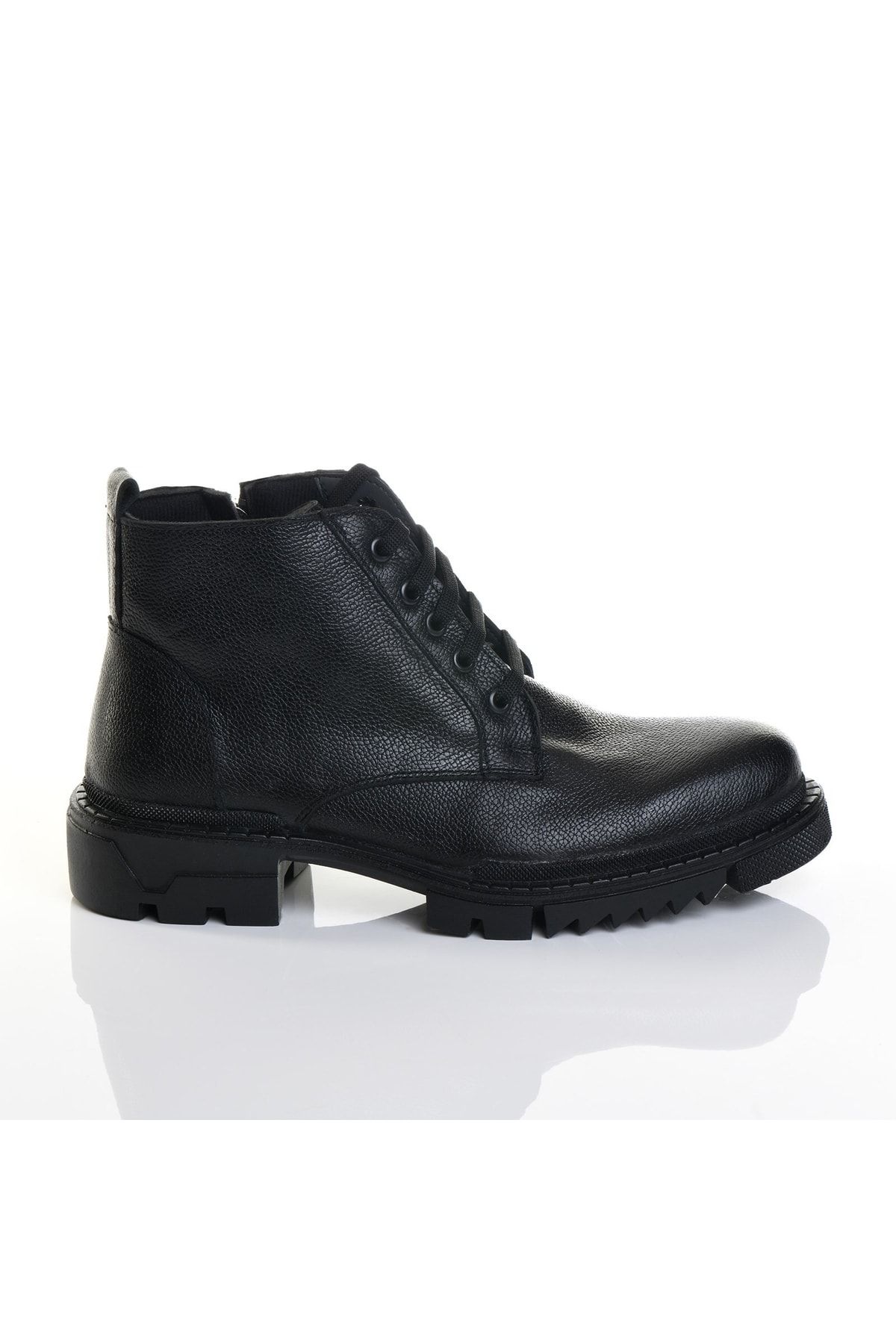 

Men s Fashion Genuine Leather Flat Heeled Booties Zippered Short Boots Shoes 41