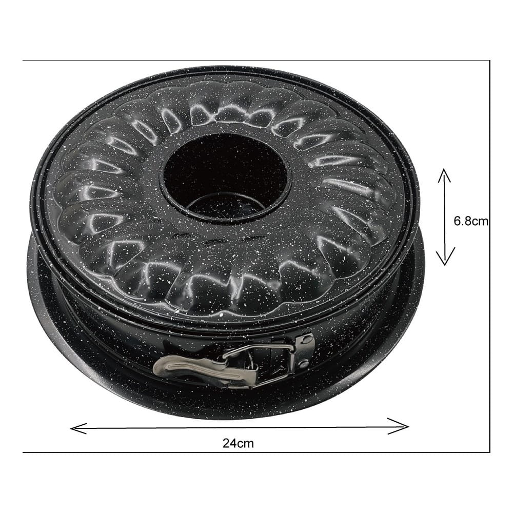 24cm Cake Pan with Insert for Baking Bundt Cake KINGHOFF KH-1778