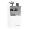 VidaXL Buffet haut blanc 60x35,5x103,5 cm bois d'ingénierie 816312