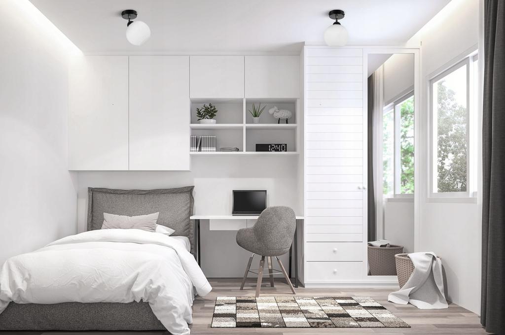 CLASSIC CEILING LAMP WHITE BALL LED LAMPSHADE