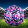 K Print Size 5 Soccer Ball, PU Wear Resistant Football for Match Training and Daily Practice, Birthday Gift for Soccer Fans