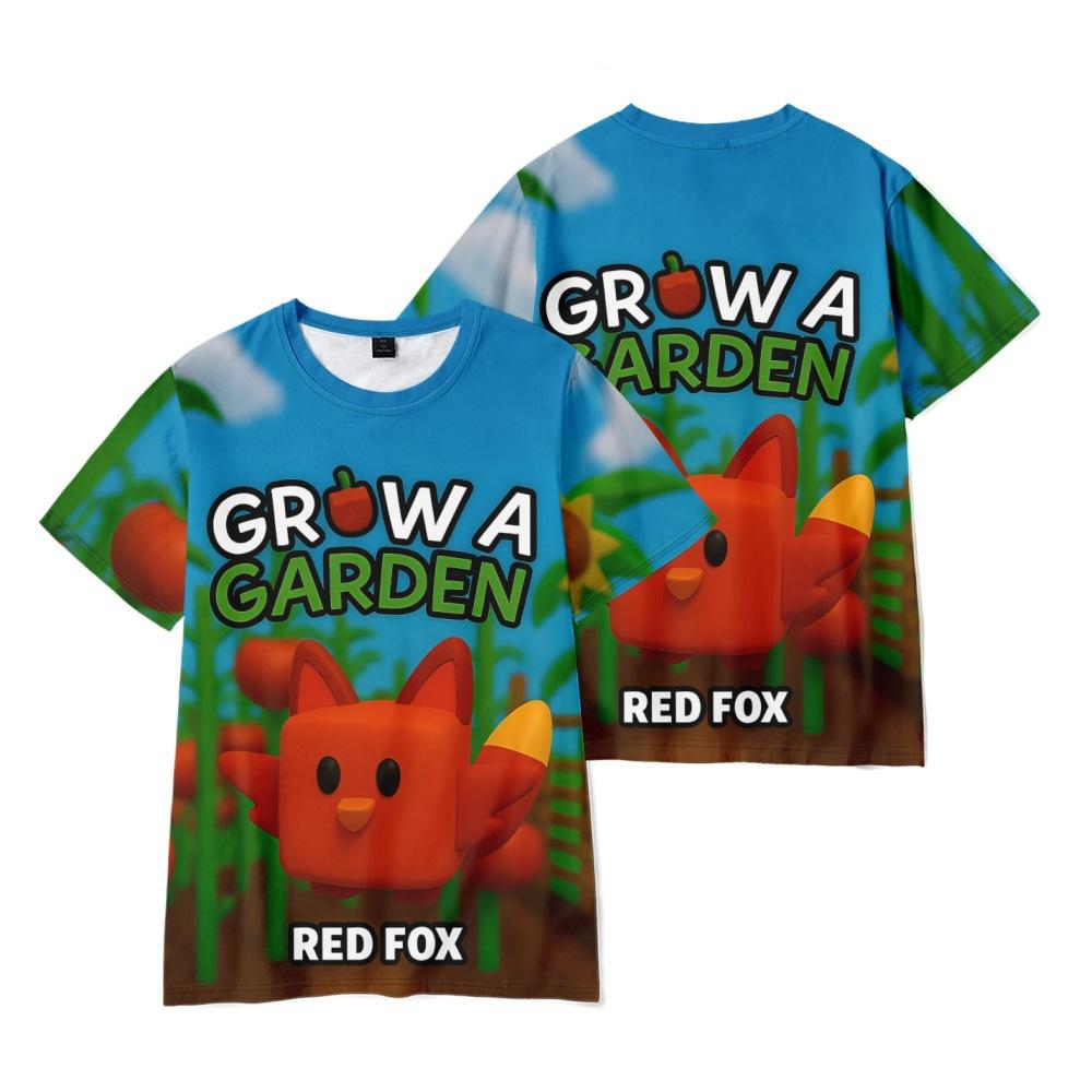 17 Colors Grow A Garden Merch 2025 Tee T-shirt Merch Men Short Sleeve Tee Unisex Tops Clothes Causal Female Y2K Tops