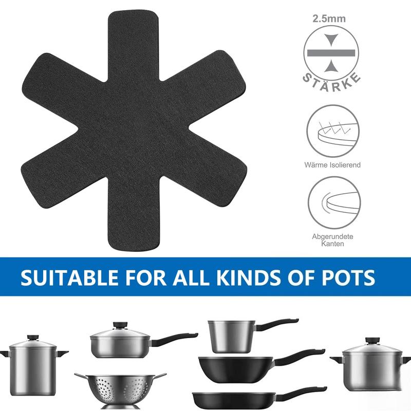 Pot Pan Protectors Divider Pads Non-Stick Anti-Scratch Separator Pads for Cookware Protection & Surface Guard