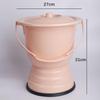 Odor-Proof Non-Slip Urinal with Lid for Pregnant Women & Elderly 