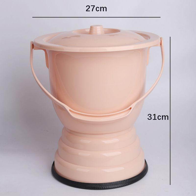 Odor-Proof Non-Slip Urinal with Lid for Pregnant Women & Elderly
