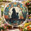 2D Flat, 1set/83pcs 18.8cm Acrylic Jigsaw A 7.4-inch Two-dimensional Acrylic Jigsaw Puzzle Suncatcher Window Hanging Ornament, Featuring a Unique and