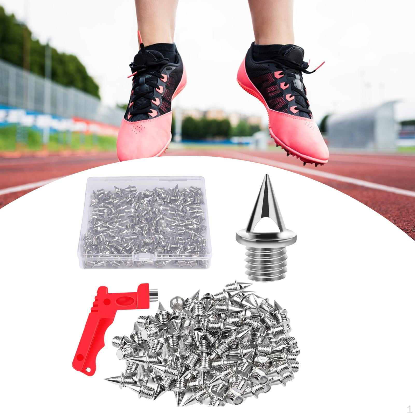 

120 шт. шипов для легкой атлетики и бега, простая установка с помощью гаечного ключа 0,5 см