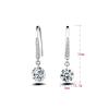 Sace Gems Classic Copper Alloy Zircon Earrings for Women Wedding Party Gifts