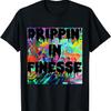 Drippin' In Finesse Colorful Bright Drip Party T-Shirt T-Shirt