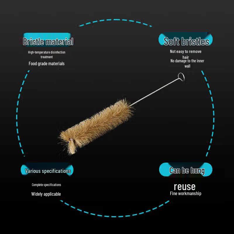 Extended Laboratory Tube Cleaning Brush Set