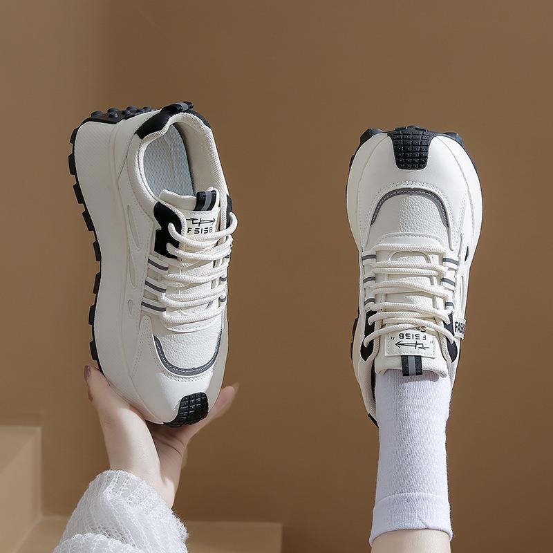 New Dad Shoes Women's Autumn Student Sports Running Casual Shoes Platform Heightening Shoes