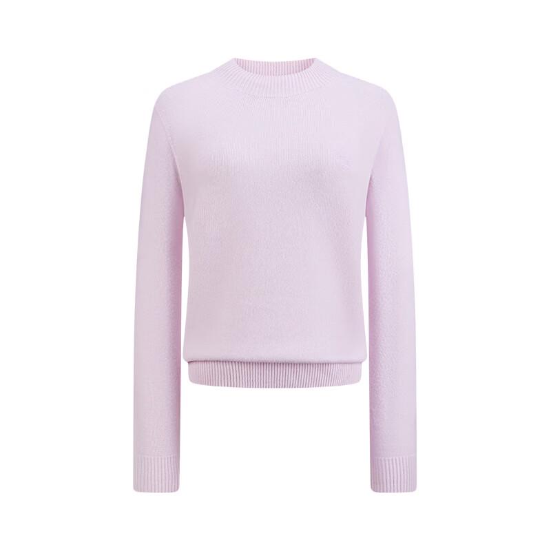 NVG·YOUNG Wool-Blend Mock Neck Pullover Sweater