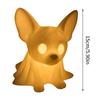 Halloween Dachshund Ghost Lamp, Halloween French Bulldog Glowing Ghost Figurine, Cute Dog Display Statue Nightlight Decorations
