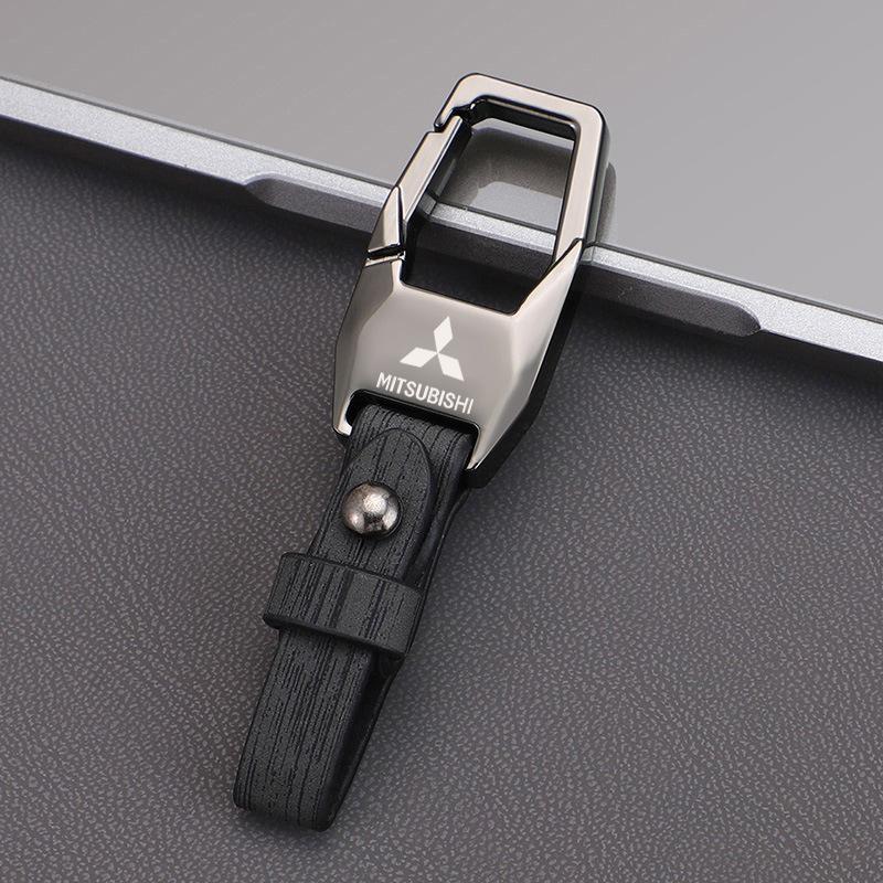 

Car Woven Rope Keychain Metal Gifts Key Rings for Mitsubishi Ralliart Lancer ASX Colt Pajero Outlander Eclipse Delica EVO Galant