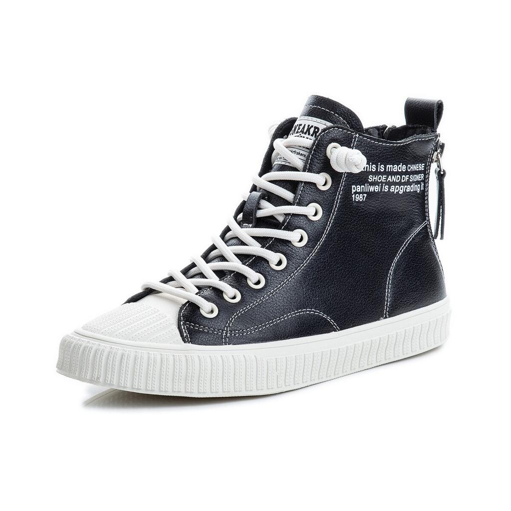 Genuine Leather Platform Sneakers For Women Spring Casual Little White Shoes Ladies High Gang Vulcanized Shoes Flats