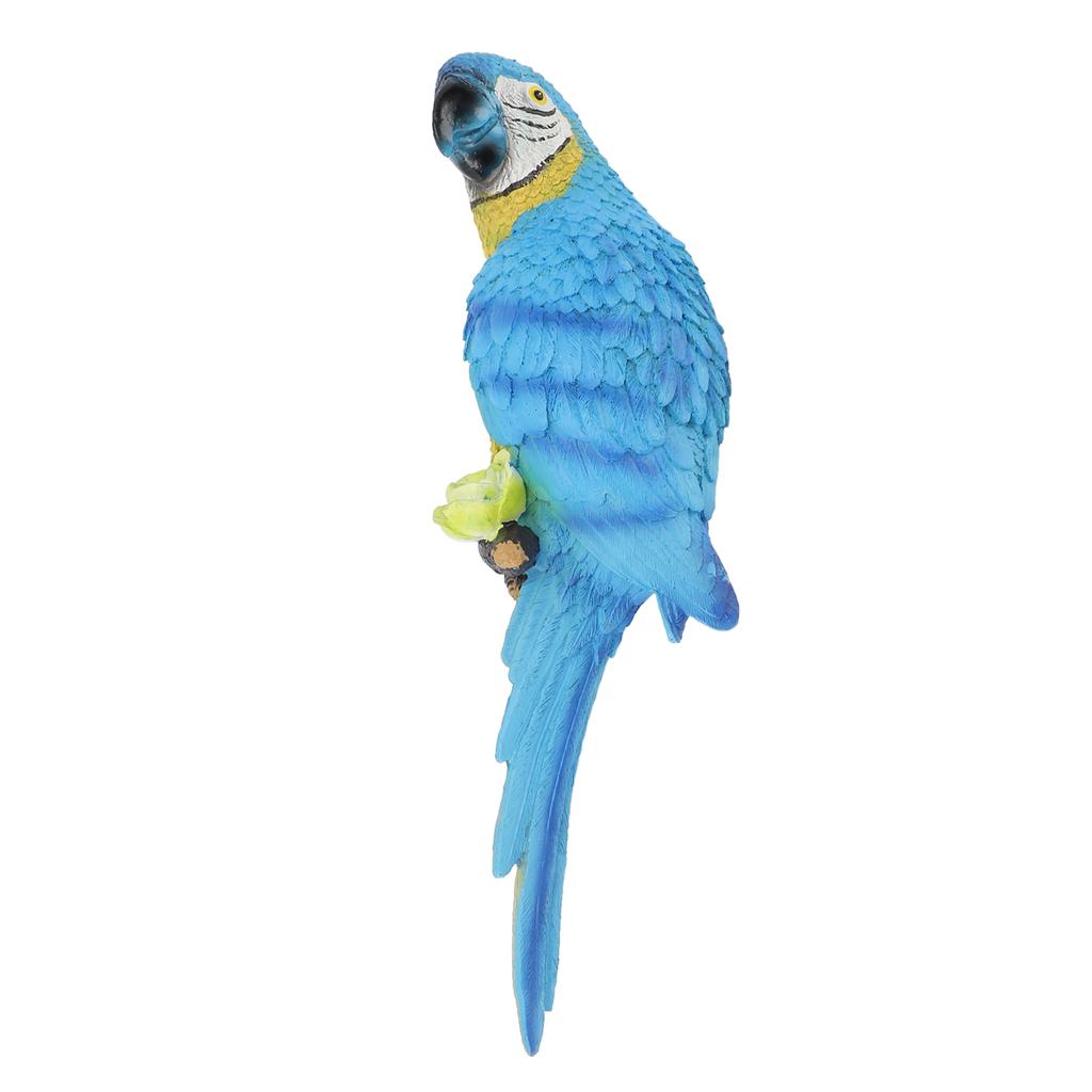 Wall Decor Resin Lifelike Hanging   Statue Bird Sculpture for Outside Garden Patio Yard Lawn