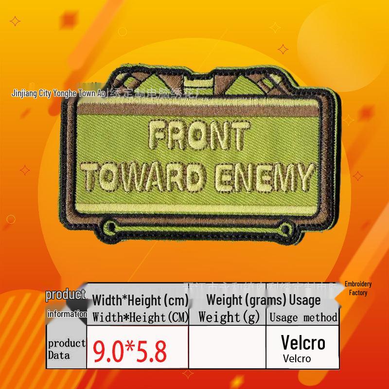 Russischer Stickerei Taktischer Moral-Patch Flaggen-Serie