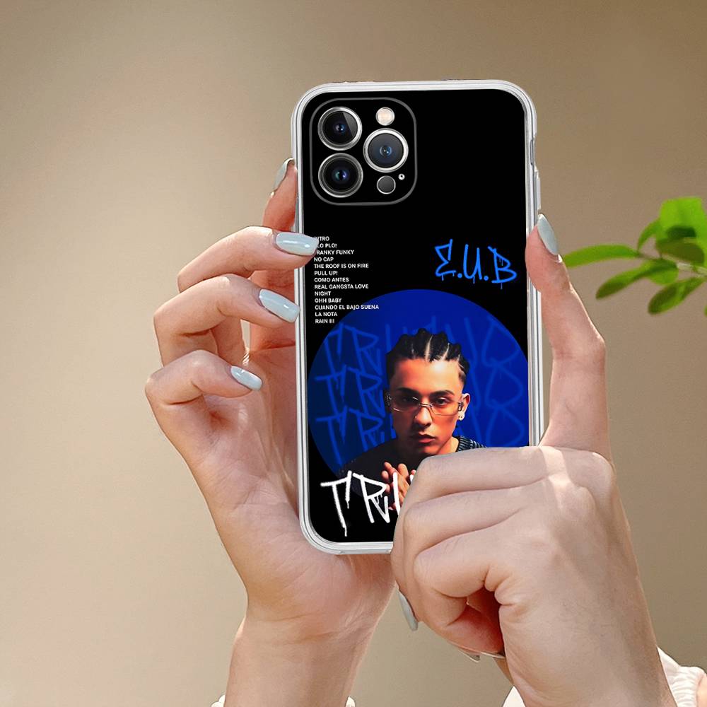 T-Trueno Rapper Fit For IPhone 16 15 Promax Phone Case IPhone 14 11 12 High End 13 Pro Silicone
