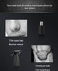3-in-1 Men's Grooming Kit: Shaver, Nose & Eyebrow Trimmer, USB Rechargeable.