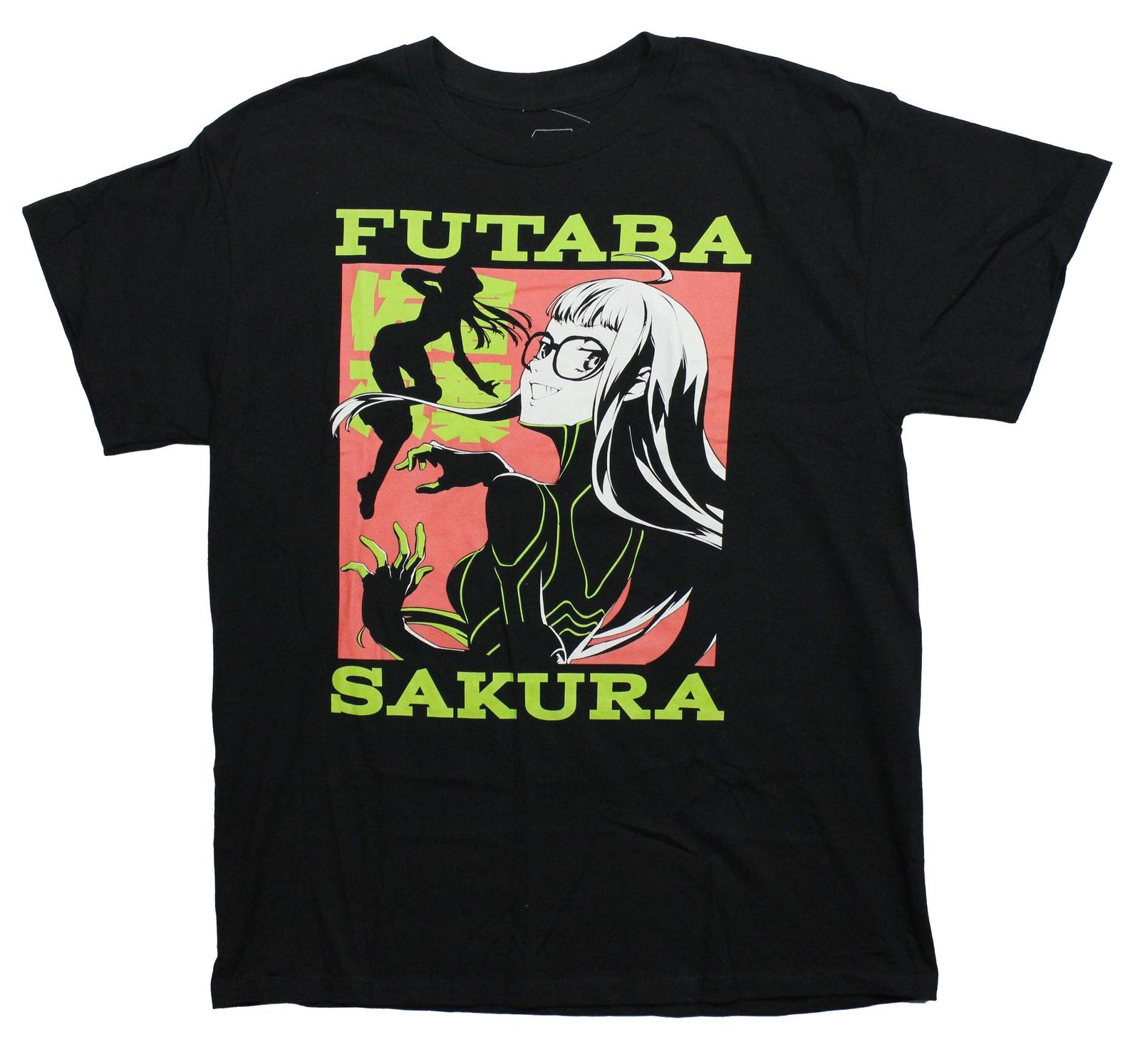 Persona 5 New Adult T-Shirt - Futaba Sakura Silohouette M