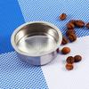 Coffee filter basket strainer made of stainless steel for 2 cups, small and practical,   service life, good filter effect with reusable environment