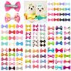 10/20Pcs Dot Pet Grooming Hair Clips Dog Cat Bows Hairpin Pet Girls Barrette for Small Dogs Supplies Pet Hair Grooming Acce