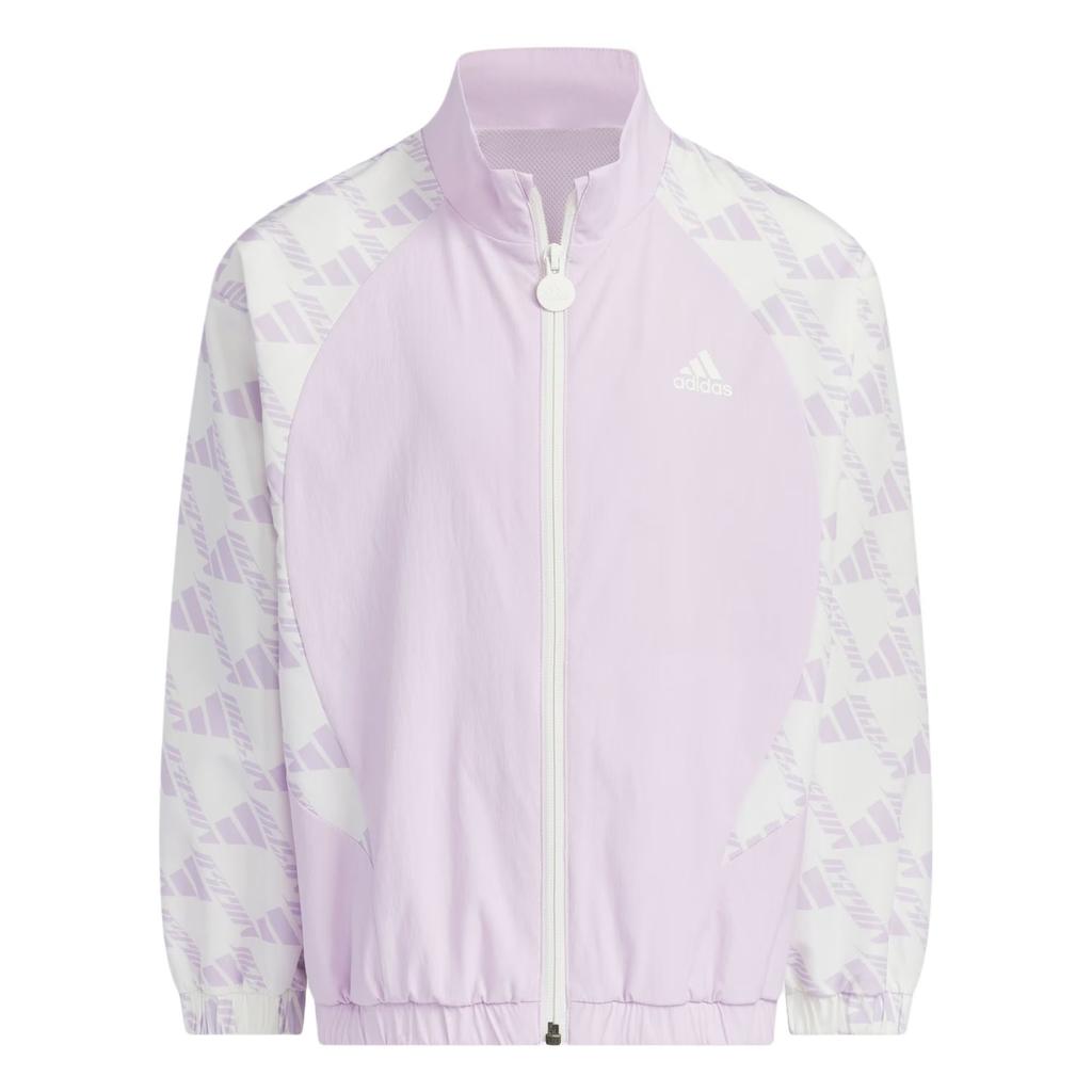 adidas Jackets & Coats Sportswear DANCE WOVEN Light Purple/White Children Aged 3 7 Years Old JC6892