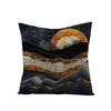 Home Landscape Polyester Pillowcase Home Digital Printing Sofa Cushion Waist Pillowcase