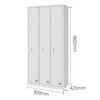 Jinyun 3-Door Thickened Steel Storage Locker