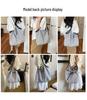 Large Capacity Striped Tote & Shoulder Bag - Embossed, Fashionable Women's Work or Commute Underarm Bag