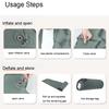 Lightweight Camping Sleeping Pads,Outdoor Hiking Adventure Built-in Pump Air Mattress