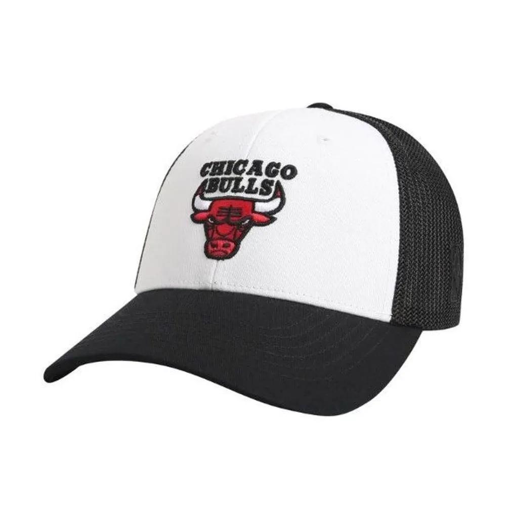 Unisex MIL Authentic Team Mesh Trucker Hard Ball Cap N255AP458P white