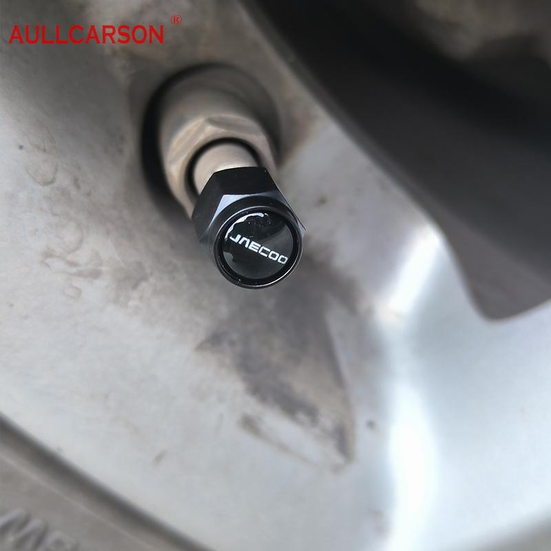 For Chery Jaecoo J7 J8 J5 6 Car Wheel Tire Air Valve Caps Stem Cover With Brand Accessories 4 Pieces
