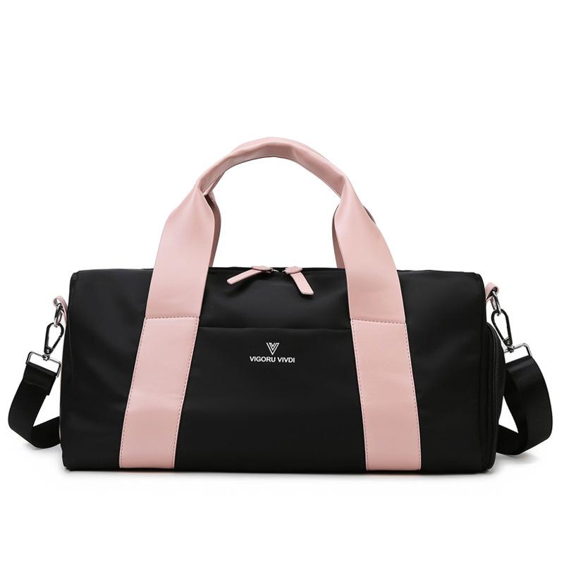 Neues Modell von Nass- und Trockentrennbeutel, Sport-Reise-Tasche, Handtasche mit großem Fassungsvermögen für Yoga und Fitness, individualisierbar mit Druck