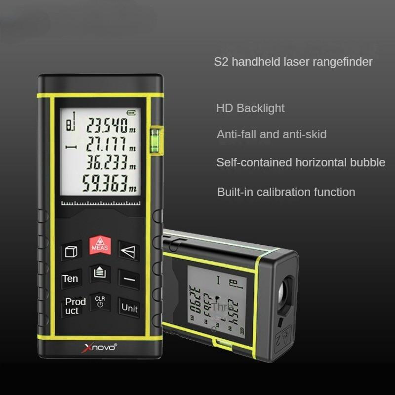 120 * 54 * 29mm Mini Handheld Electronic Laser Distance Meter Portable Infrared Laser Rangefinder Waterproof Engineering Measuring Instrument
