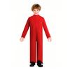 Christmas Onesie Costume for Kids Gingerbread Man/Santa/Green Elf Cosplay Outfit Unisex Plush Bodysuit for Halloween Christmas Carnival Festival