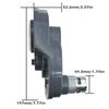 Hollicy FY-750 W5-30 RS775 25000RPM 24V children's electric ride on car toy car high-speed drive motor gearbox metal steel gear