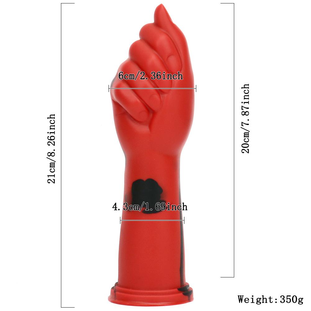 Vedel silikoonist fantaasia dildo - BDSM fistingu treener, anaalkork meestele/naistele, täiskasvanute seksmänguasi (Mitmed kujundid/suurused)"