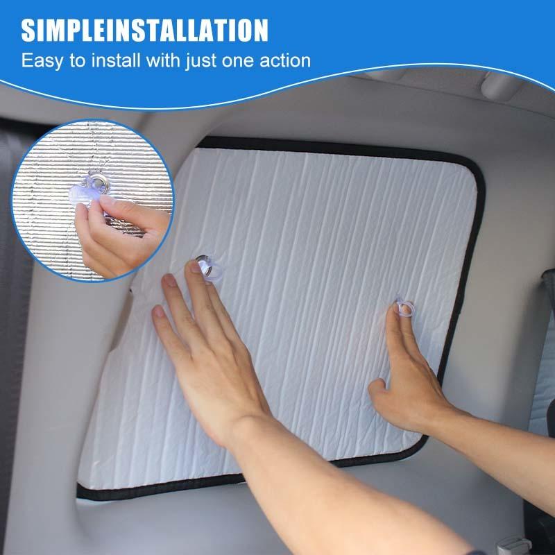 Car Windshield Sunshade Window Shade Foldable Sun Visor Cover Fit For Mitsubishi PAJERO 2007-2021 Car Accessories