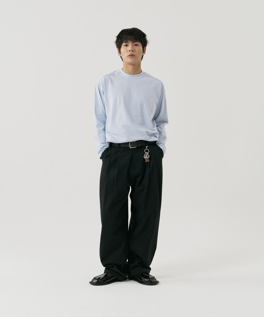 GNOK Daily Long Sleeve T-Shirt [Sky Blue]