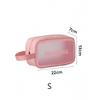 Ecarla Zestaw 3 Kosmetyczek Washbag Czarne Ks83Cz